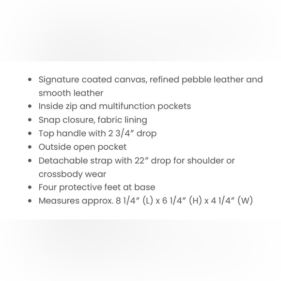 Coach Morgan Signature Canvas Messenger Crossbody Bag - Picture 7 of 16